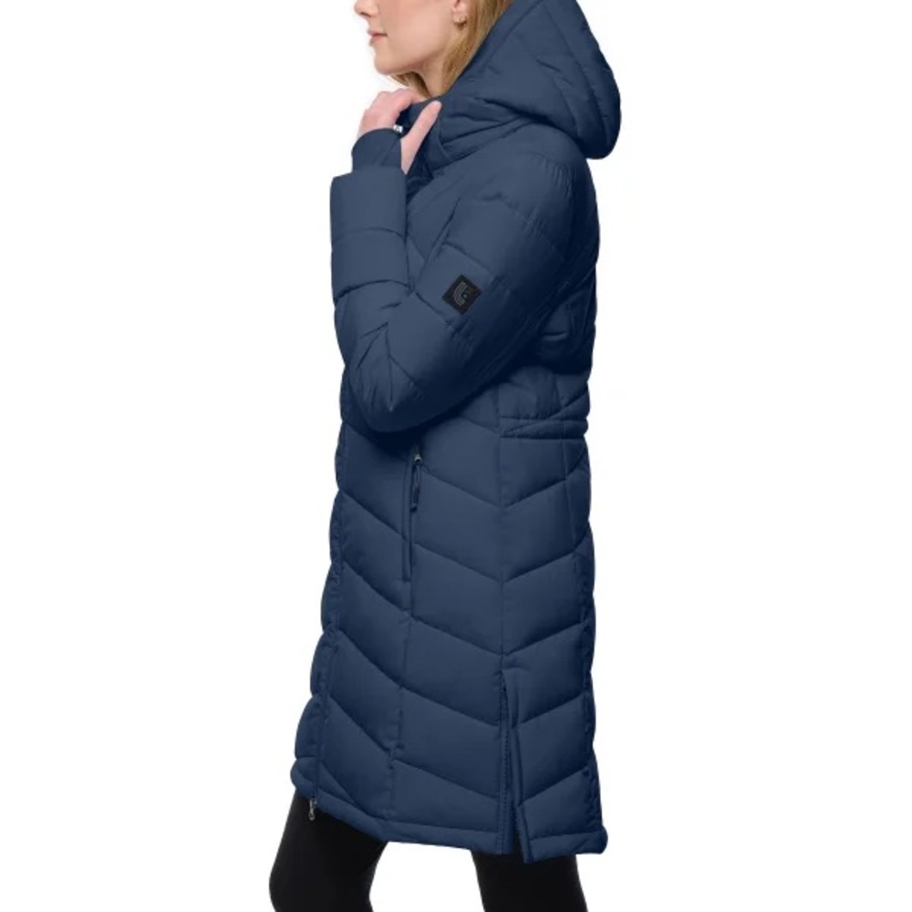 Lolë - Women's Long Packable Puffer Jacket - Picture 3 of 12